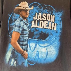 Jason Aldean My Kinda Party Concert Shirt 2011 Black Small Country Music Merch